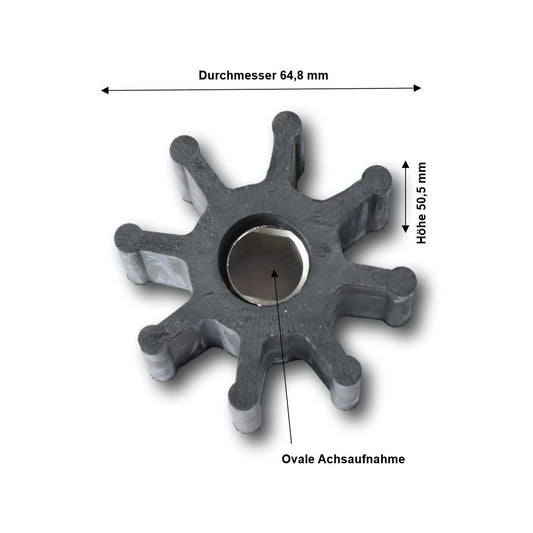 Impeller-Set für Tapir 5000 & 6000 (ovale Achsaufnahme)