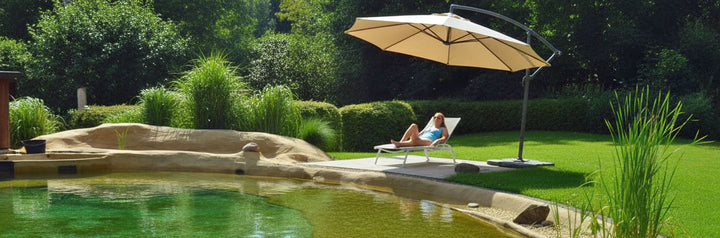 Mini Schwimmteich Gartenlagune – natürliche Sandstein-Optik für kleine Gärten