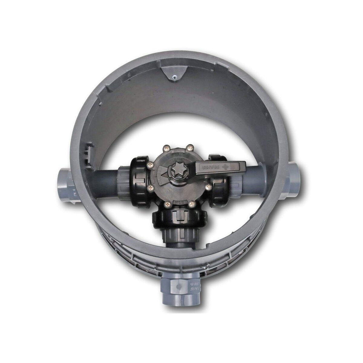 Erdschacht mit Dreiwegehahn 1 1/2" Innengewinde