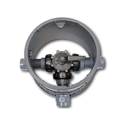 Erdschacht mit Dreiwegehahn 1 1/2" Innengewinde