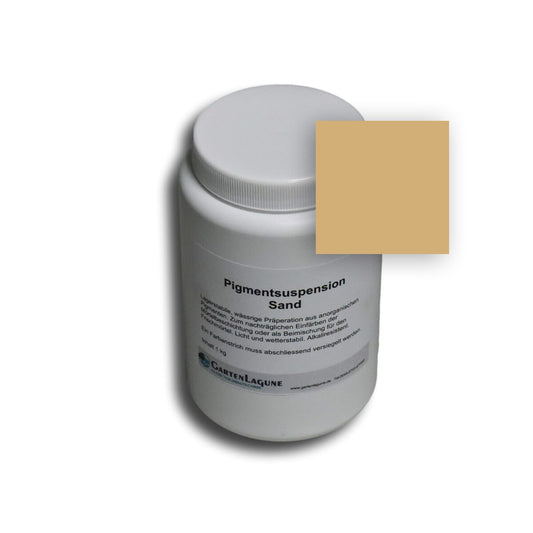 Flüssigpigment,  Pigmentpaste Farbe SAND