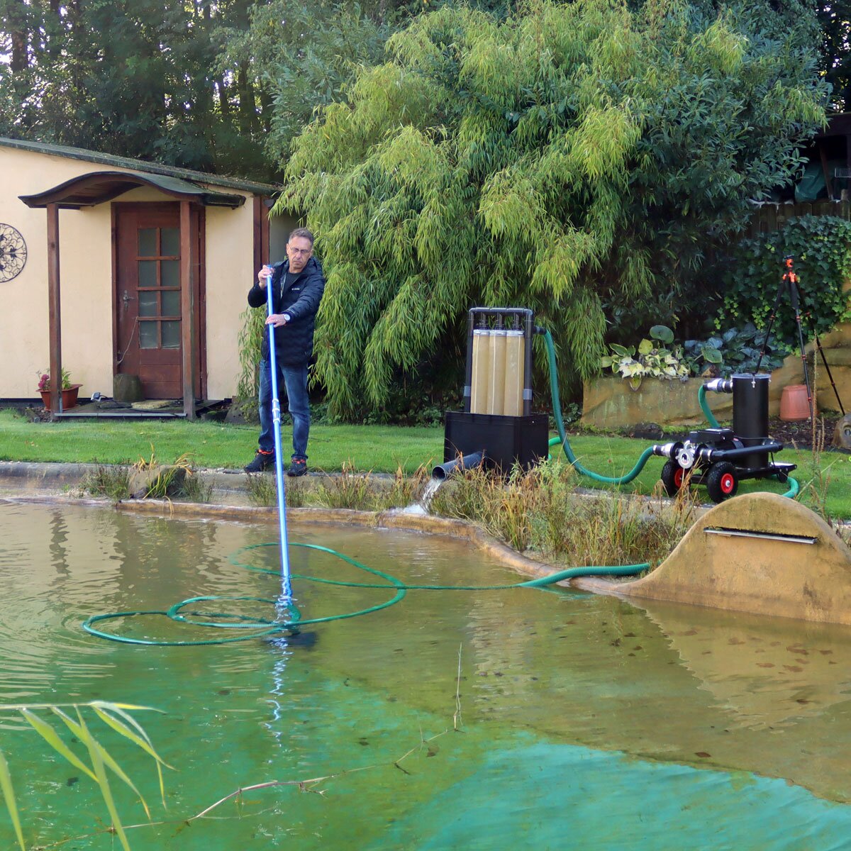 Hydroclear Filtersystem zur Wasserrückführung Wasserrecyling