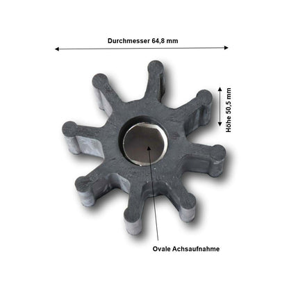 Impeller-Set für Tapir  5000 & 6000 (ovale Achsaufnahme)