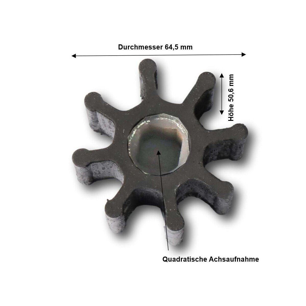 Impeller-SET für Tapir 5000 & 6000 (quadratische Achsaufnahme)