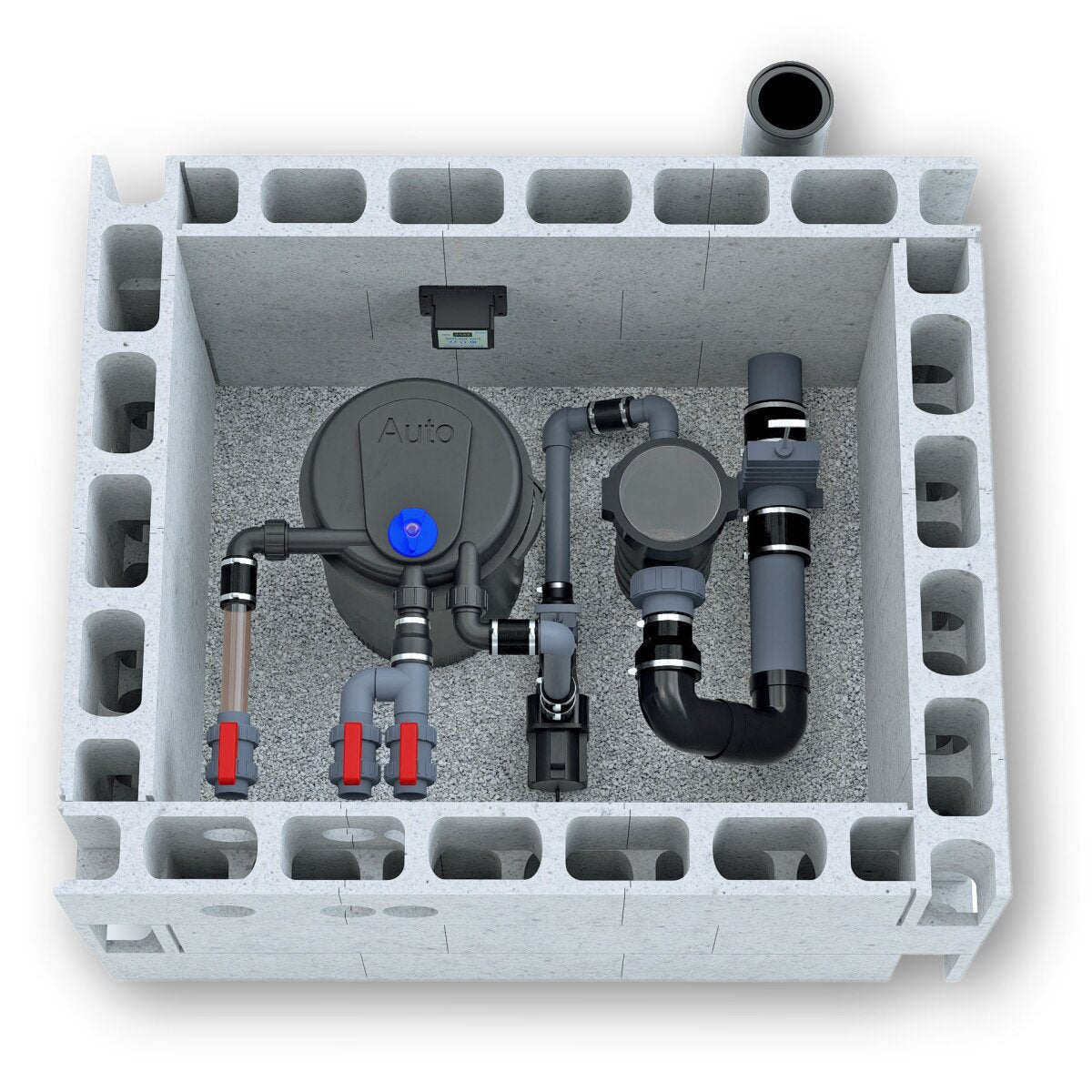 Schwimmteich Filterstation FILTECH 1