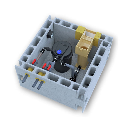Schwimmteich Filterstation FILTECH 3
