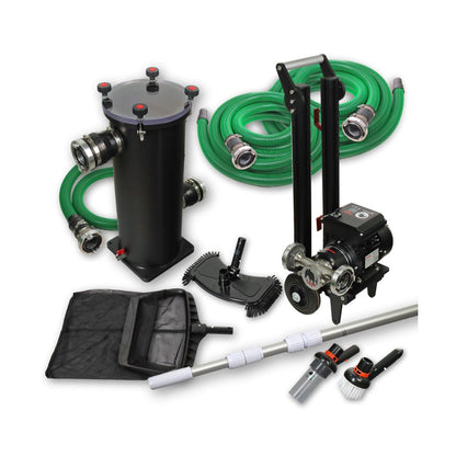 Teichschlammsauger TAPIR ECO-5000 PLUS (fahrbar) Starter-Set