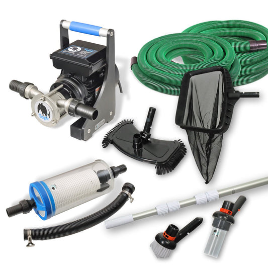 Teichschlammsauger TAPIR ECO-5000 (tragbar) Starter-Set